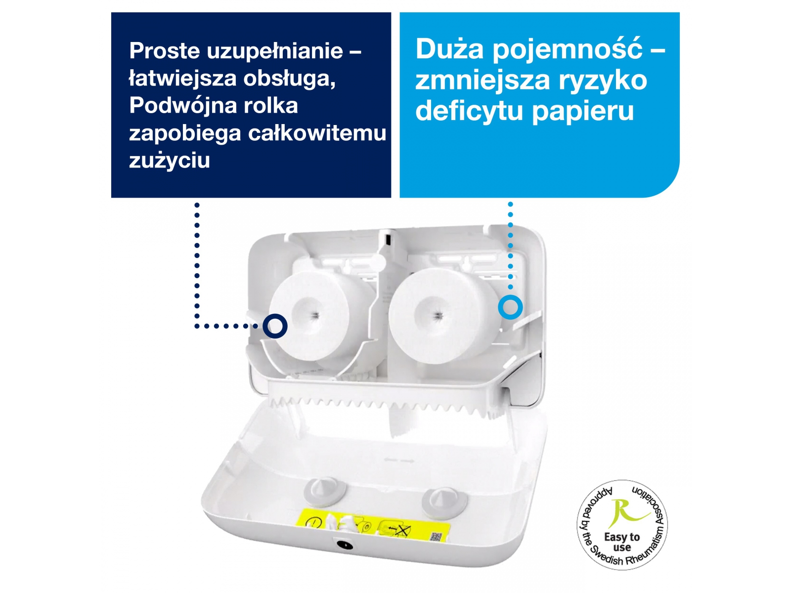 Dozownik papieru toal. MIDSIZE T7 Tork 558060